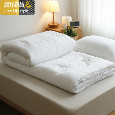 棉大豆纤维被子保暖加厚冬被春秋被单人双人棉空调被冬天被芯 三维工匠