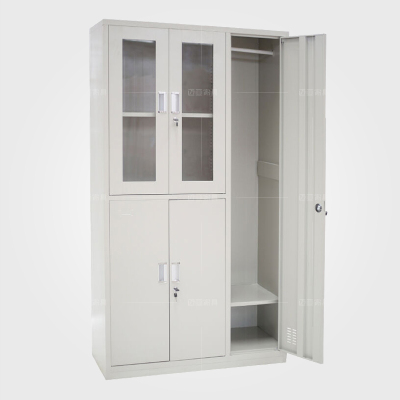 迈亚家具五门更衣柜铁皮柜储物柜钢制员工宿舍鞋柜碗柜换衣柜