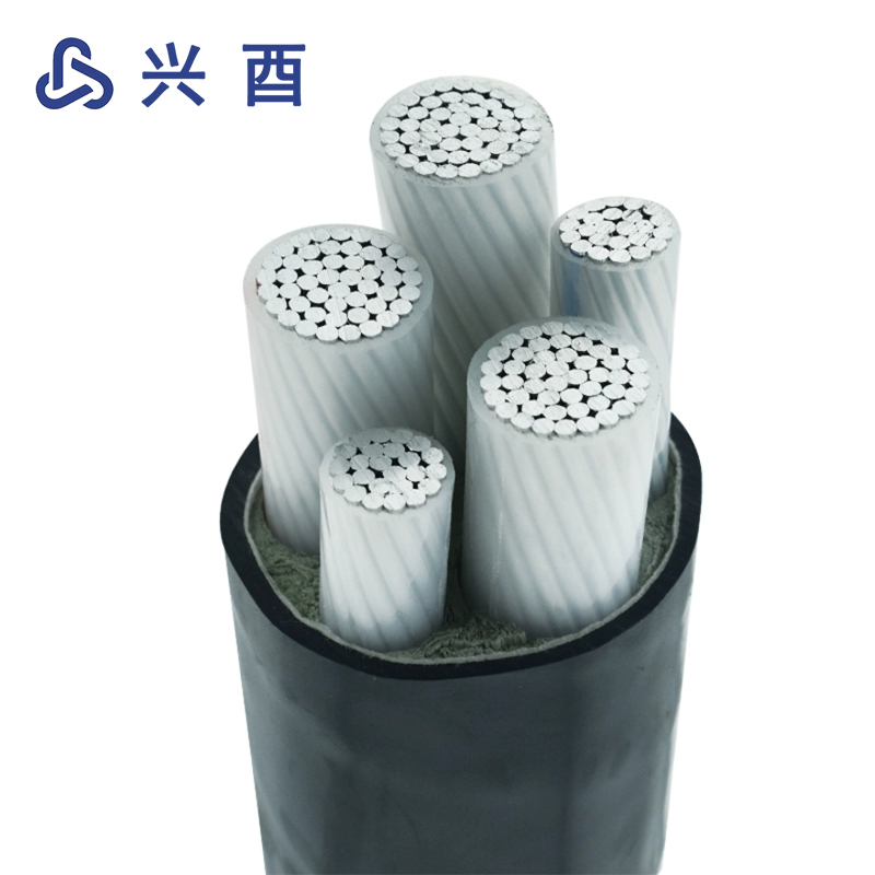 兴酉 低压铝芯电缆 YJLV-5*300 米
