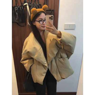 短款棉服女冬季新款年新款洋气高级感小众设计感小个子外套