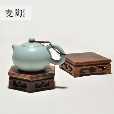 美帮汇壶座底座壶托茶具木托架 功夫茶道配件零配养壶托
