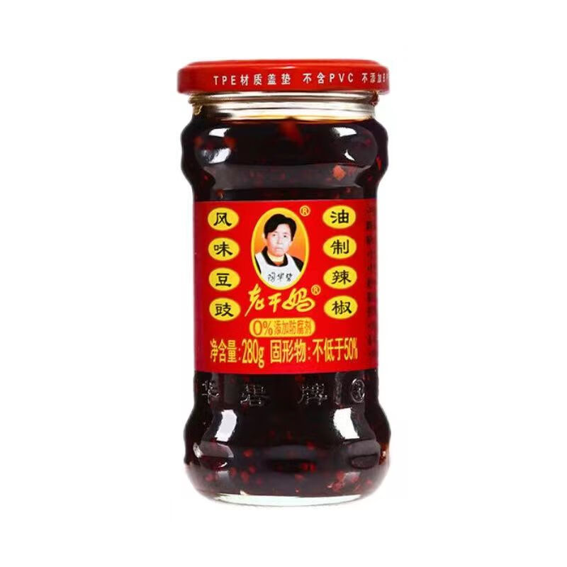 陶华碧老干妈 辣椒酱 风味豆豉油制辣椒 280g