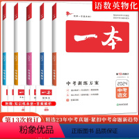 语数英物化[5本] 九年级/初中三年级 [正版]2024一本中考训练方案语文数学英语物理化学道德与法治历史总复习地理生物