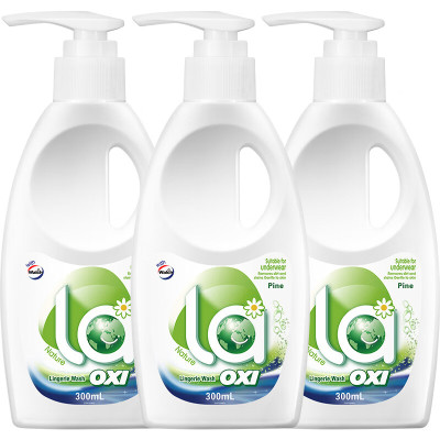 威露士(Walch) 内衣净内衣洗衣液300ml*3瓶 有氧洗松木