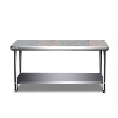 明焌佳宝不锈钢双层置物架 双层工作台 1800*600*800