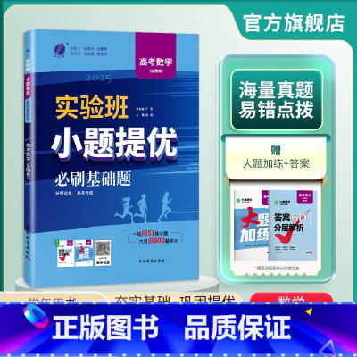 数学 高中三年级 [正版]备考2025新版实验班小题提优高考冲刺必刷基础题 数学全国版高考全国卷理科数学高考数学真题全刷