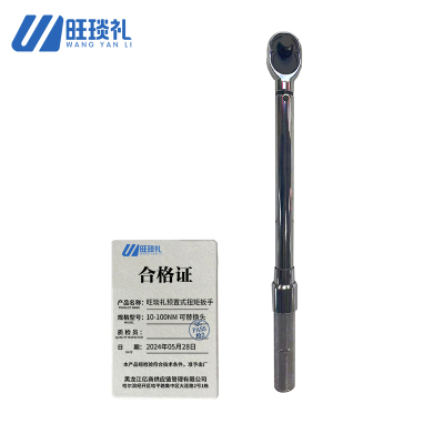 旺琰礼 预置式扭矩扳手 10-100NM 可替换头/把