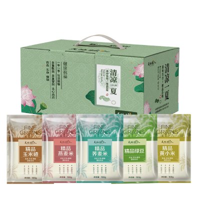 天地粮人 清凉一夏套盒(无冰糖版) 500g(单位:盒)