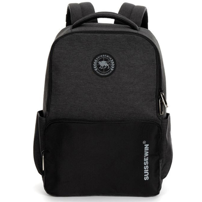 SUISSEWIN瑞士经典时尚商务休闲多功能背包SN99305