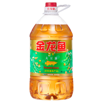 金龙鱼纯香大豆油5L 非转基因 三级浸出纯香色拉植物食用油