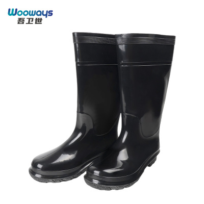 吾卫世 雨鞋 高筒款 双