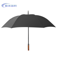 酷美智悦 木柄抗风加固雨伞黑色 KM-16 把