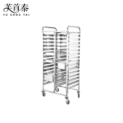 芙首泰不锈钢可移动盆架420*670*1865mm(304)台