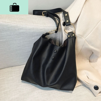 2020新款潮韩版大容量托特包ins大包包港风复古高级感单肩斜挎包NEW LAKE女士单肩包