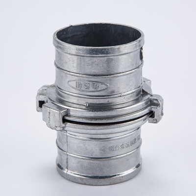 汐岩1/2/3/4/5/6/8寸快速活铝合金通用2爪加厚铝接头扣配件水带 3寸2爪接头(80mm)