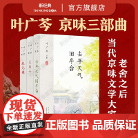 叶广芩 京味三部曲 采桑子 去年天气旧亭台 状元媒 新版3册套装 平装 正版 图书小说文学十月文艺