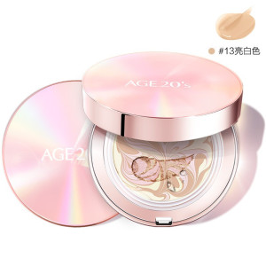 AGE20'S爱敬气垫bb霜 水粉霜 粉底/遮瑕持久保湿遮瑕膏 全能气垫粉盒12.5g*2 13#亮肤色