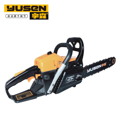 字森 油锯 链锯 竹木两用油锯 双链条 进口化油器汽缸锯条 16寸 台