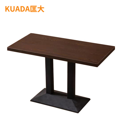 匡大餐桌阅览室桌子1.2米食堂餐厅桌子 KDT930