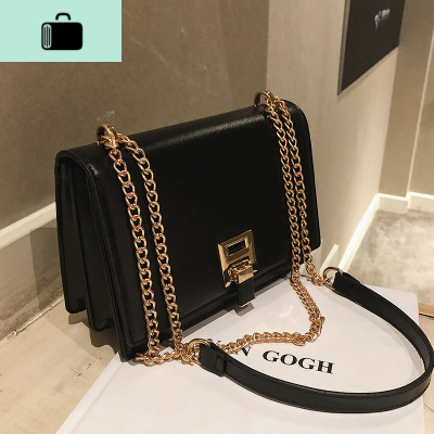 高级感包包质感女包2020新款潮韩版百搭斜挎包时尚链条单肩小方包NEW LAKE女士单肩包