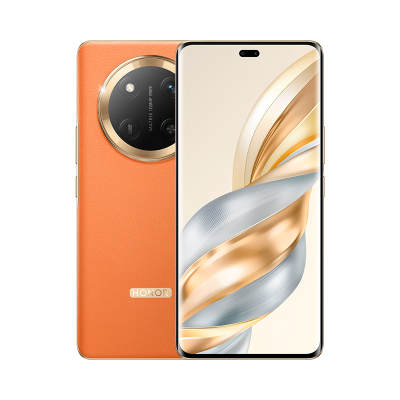 荣耀X60 Pro 8GB+128GB 燃橙色 5G手机 6600mAh青海湖电池 荣耀绿洲护眼屏 一亿像素AI影像 老人学生拍照智能机