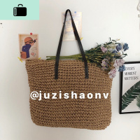 ins超火包手工编包 海边度假编织包手提沙滩包单肩包小清新夏NEW LAKE 主图色-女士单肩包