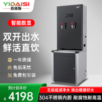 意黛斯(YIDAISI)步进式开水器 商用直饮机 热水机 净水器 五级超滤单位食堂工厂饮水机 BJZK-60S 双开