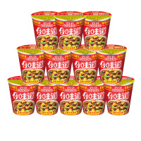 合味道(Cup noodles) 方便面组合装 杯面泡面快餐面 五香牛肉风味12杯整箱装
