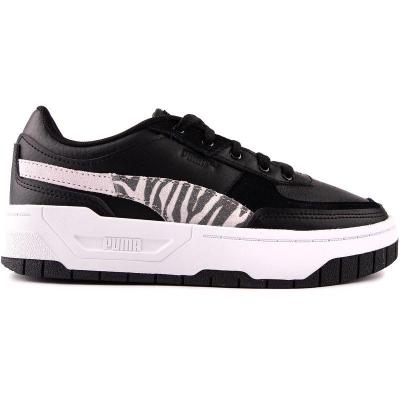 彪马(Puma)女板鞋时尚动物纹皮面舒适增高百搭休闲鞋