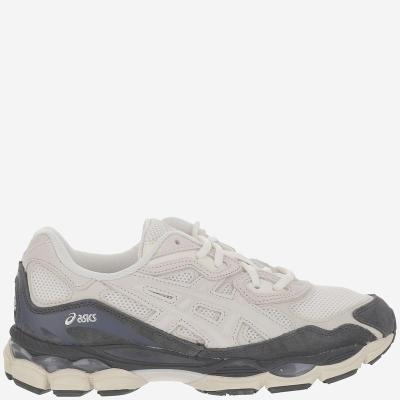 亚瑟士(ASICS)牛皮拼接透气跑鞋轻便舒适休闲运动鞋男女同款潮流