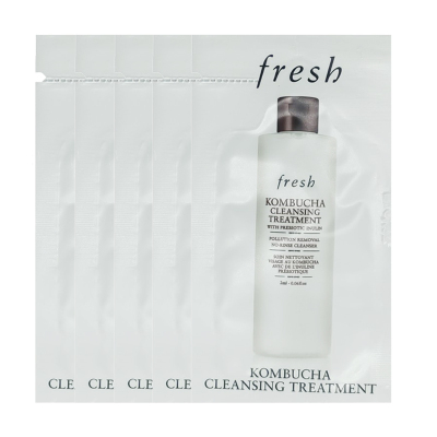 馥蕾诗Fresh红茶酵母酵萃净透水2ml小样10片补水保湿清洁调理肌肤