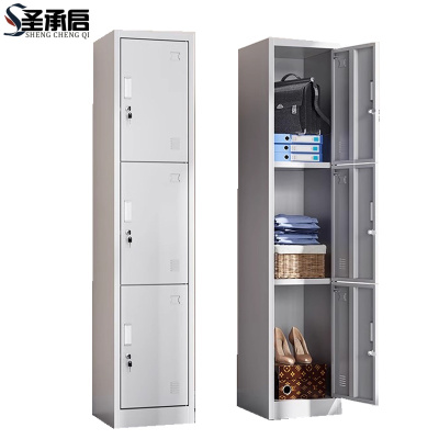 圣承启铁皮衣柜单三门台