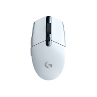 罗技(Logitech)G304电竞游戏无线鼠标USB接收台式机笔记本电脑通用正品原装便携绝地求生神器吃鸡宏APEX白色