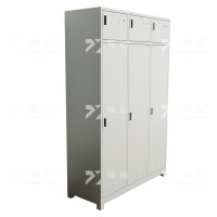 臻远 ZY4041806 三门更衣柜宿舍物品柜铁皮更衣柜
