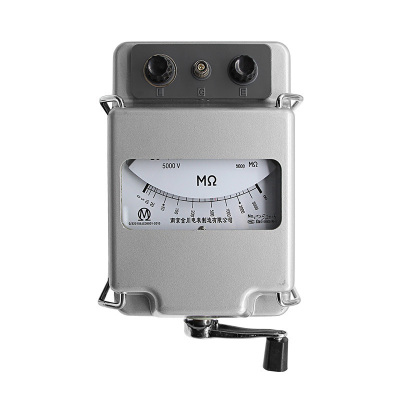 汐岩绝缘电阻测试仪兆欧表500V1000V2500V5000V电工摇表 ZC-75000V5000M