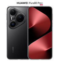 华为Pura 80 Pro+ 16GB+1TB 釉黑 5700mAh电池 100W快充 一英寸高动态主摄 AI辅助构图 鸿蒙手机