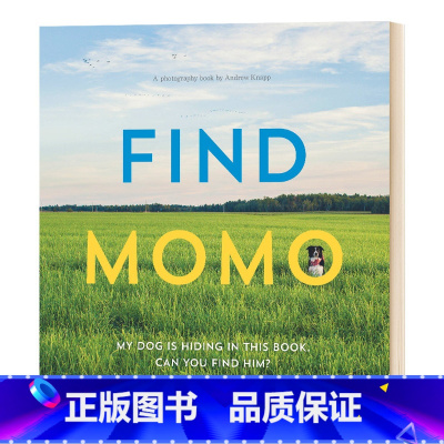让我们找到莫莫1 [正版]华研原版 让我们找到莫莫 英文原版 Let'S Find Momo! 狗狗摄影书 寻找莫莫