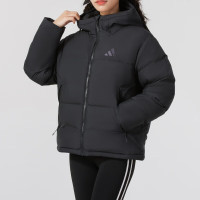 阿迪达斯 (adidas)女装 新款舒适百搭防风保暖运动休闲连帽羽绒服外套 JV6191 ZP