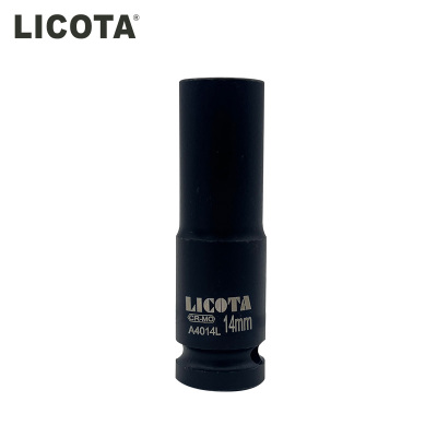 力可达(LICOTA)1/2六角公制风动长套筒14mm A4014L 个