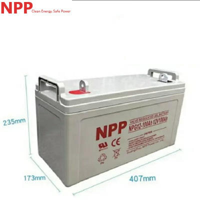 NPP耐普蓄电池NPG12-120Ah(含配件)(阀控式密封胶体蓄电池 12V120AH)