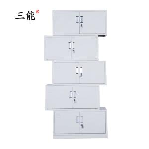 三能 (SAN NENG) 加厚分五节文件柜 铁皮柜 档案柜 资料柜 其他金属办公柜 灰白