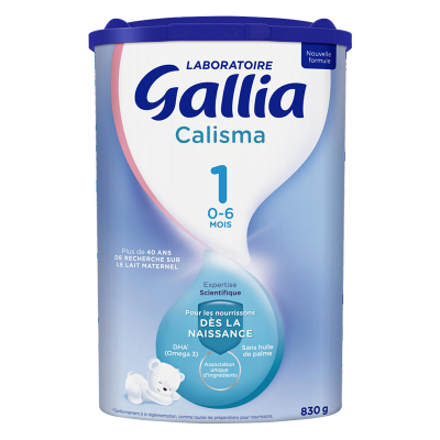 法国进口 佳丽雅Gallia 1段奶粉 经典配方奶粉0-6个月830g