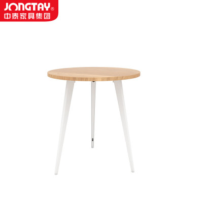 中泰(jongtay)餐桌椅圆桌子家用饭桌办公桌洽谈咖啡桌阳台桌 J-FBWX75