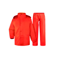 萨威帝尔 SWYY-7均码 PVC 分体式 雨衣 1.00 件/套 (计价单位:套) 橙色