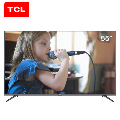 TCL 官方旗舰 55D6 (55英寸)吋 4K高清 全生态HDR防蓝光智能网络液晶彩电 丰富教育资源平板电视机