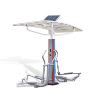 晨以橙 双位太阳能椭圆机 通用款 台