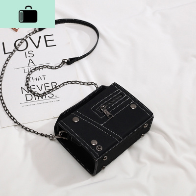 包包2020新款潮网红韩版学生斜挎包女百搭ins洋气时尚链条小包女NEW LAKE女斜挎包