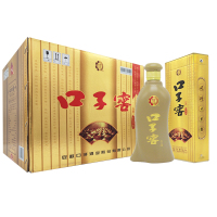 口子窖5年型五年型52度400ML*6瓶兼香型白酒整箱装口子酒