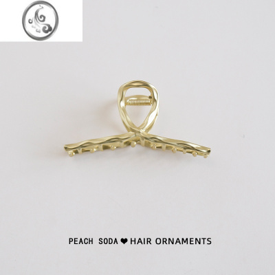 JiMi法式高级感简约金属抓夹女大号ins风鲨鱼夹发抓后脑勺发夹头饰女