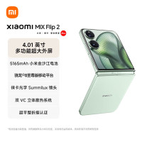 Xiaomi MIX Flip2小折叠屏手机 4.01 英寸超大外屏 徕卡光学影像 梅子青 12GB+256GB